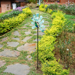 Peacock Garden Stake- 4FT