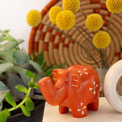Soapstone Elephants  Medium 2.5