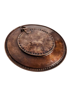 Om Mantra Wall Hanging: Brass Copper / 8