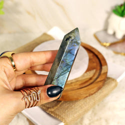 Labradorite Gemstone Tower - Labradorite Gemstone Generator