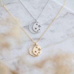 Celestial Necklace: Silver