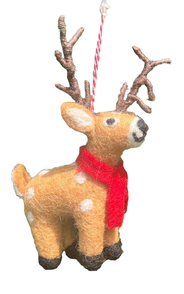 Felt ornament, Deer