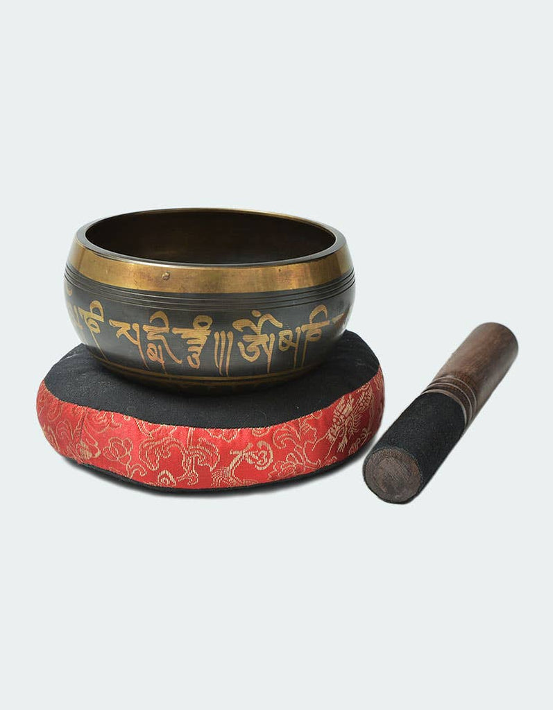 Black Singing Bowl (SB-17L): Large