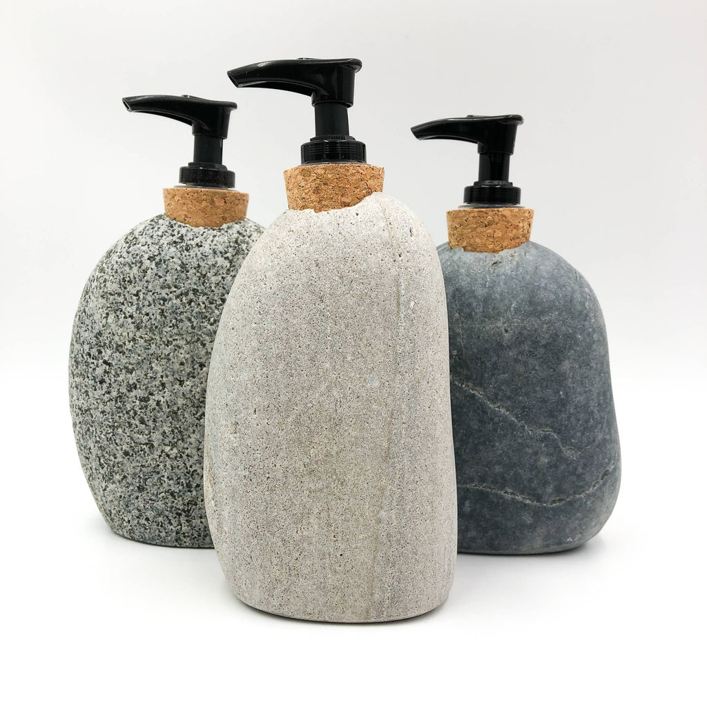 Stone Soap/Lotion Dispenser