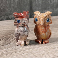 Soapstone Animals: Owl
