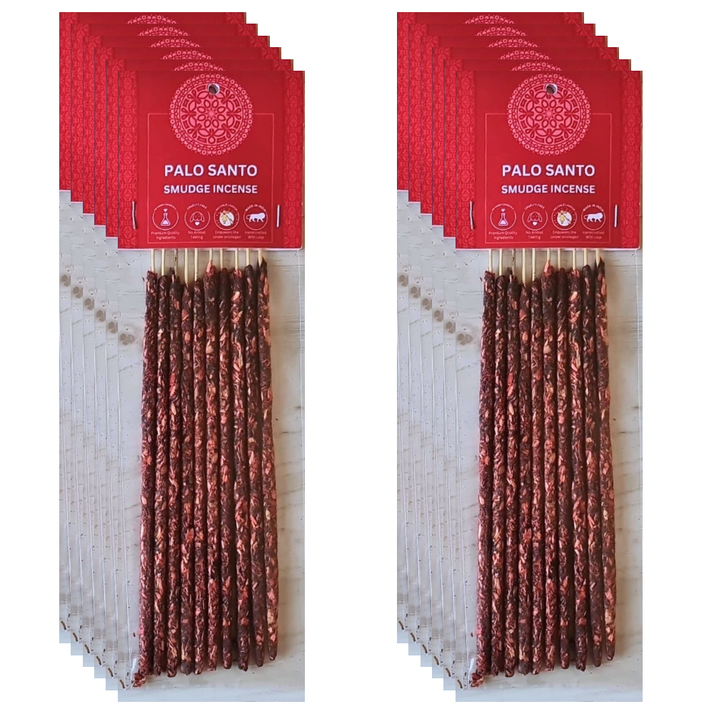 Palo Santo Smudge Incense Sticks - Plastic Pouch 10 Sticks