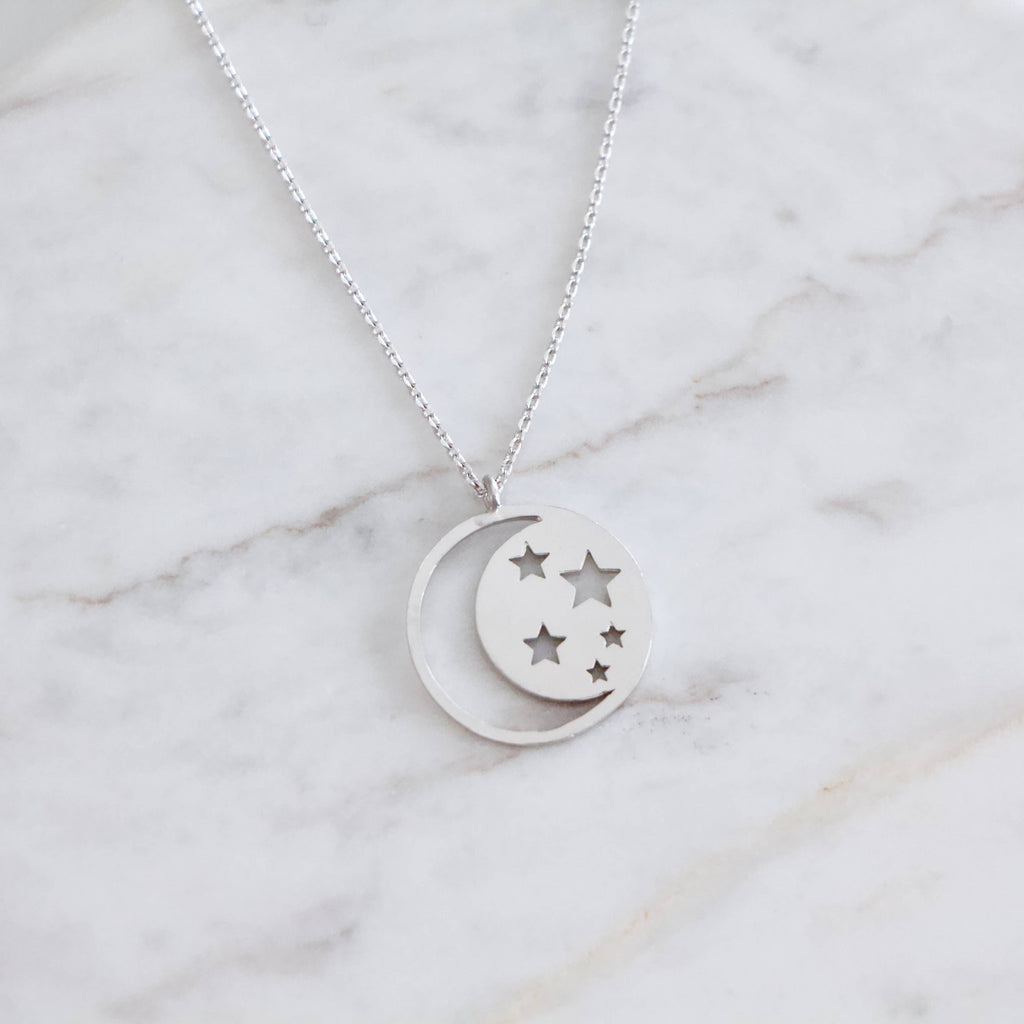 Celestial Necklace: Silver
