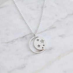 Celestial Necklace: Silver
