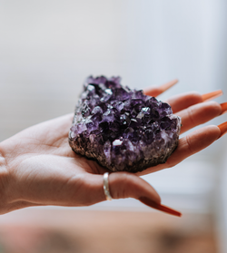 Amethyst Clusters, Raw Amethyst Druzy Crystals: Small