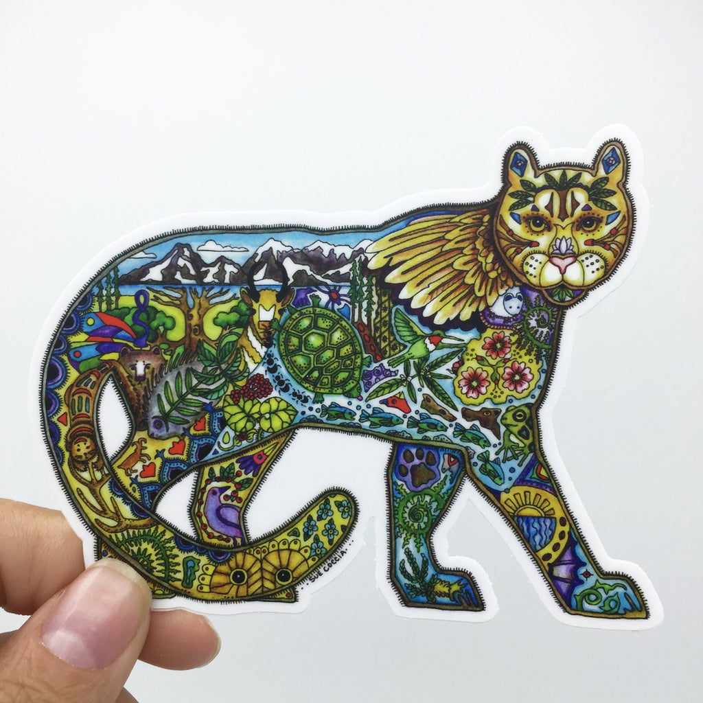 Mountain Lion Sticker
