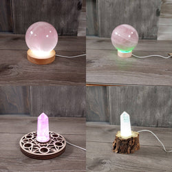 Light Stand Led Style: Merkaba White