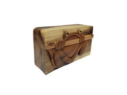 Tree Frog - Hand Carved Keepsake Gift Box