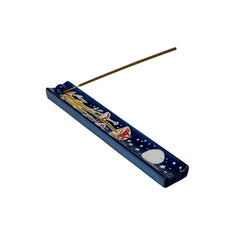 Handpainted Ceramic Incense Holder 9 inch L Toadstool (1/72)