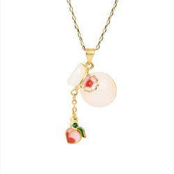 A Jade Bag of Love Necklace