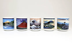 5 Piece 1.5oz Sake Cup Gift Set Hokusai JP (1/60)