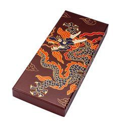 Oriental Dragon 2 Pair Chopsticks and Chopsticks Rests Gift Set (1/80)