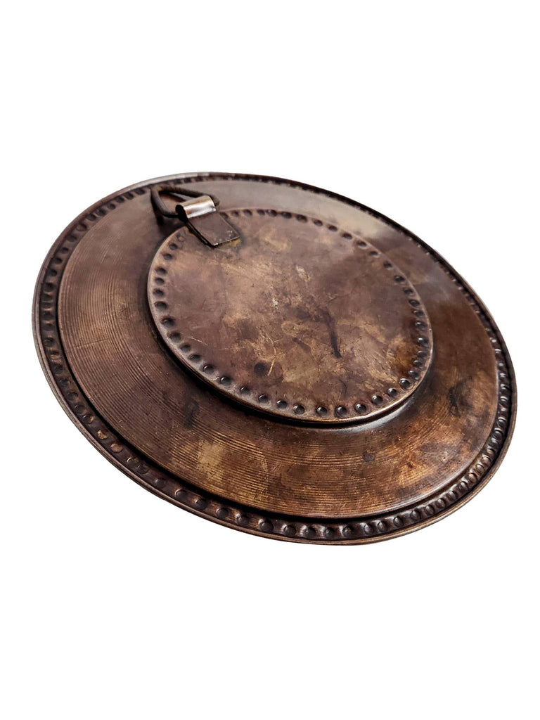 Dorje Mantra Wall Hanging: Brass Copper / 8