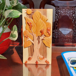 Tree of Life - Hand Carved Keepsake Gift Box