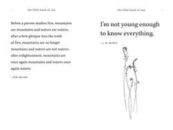 Little Book of Zen: Sayings, Parables, Meditations & Haiku