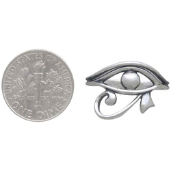 Sterling Silver Eye of Horus Ring: 5