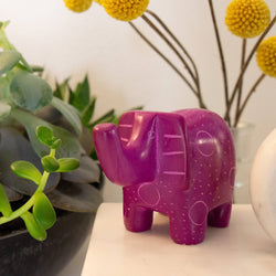 Soapstone Elephants  Medium 2.5
