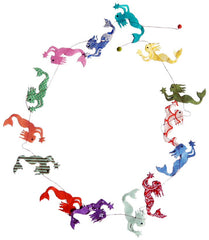 5ft Paper Garland, Mermaid