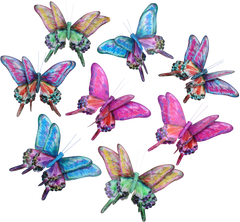 Mallorca 3D Paper Butterfly Garland - THH1908