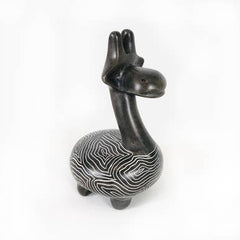 Funky Gray Giraffe - Soapstone: 4
