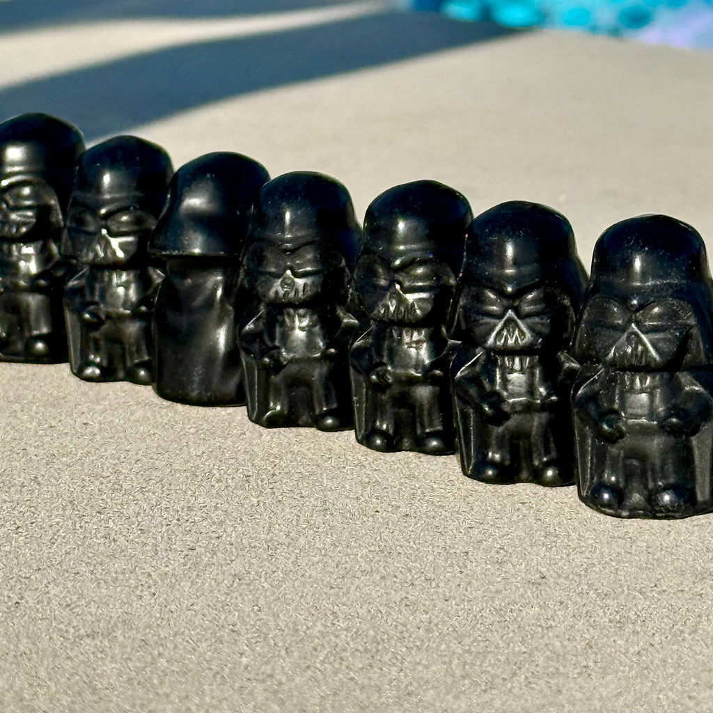 Darth Vader Obsidian Carvings