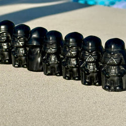 Darth Vader Obsidian Carvings