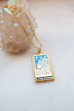 Rainbow Tarot Necklaces: Moon