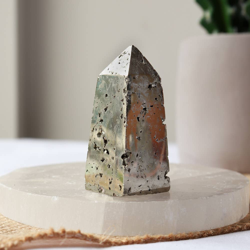 Pyrite Tower Mini | Pyrite from Peru