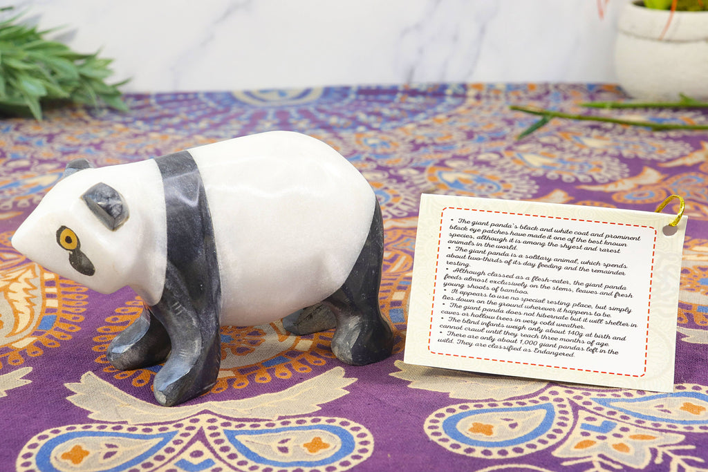Black & White Marble Panda