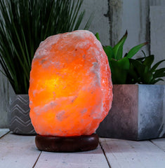 Natural PINK Himalayan Salt Lamp - 9-11 Lbs