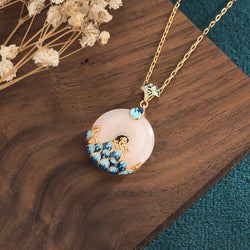 A View of Sea Jade Necklace