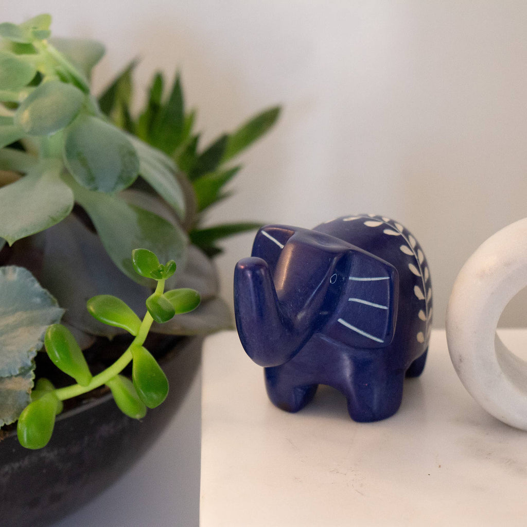 Soapstone Elephants  Medium 2.5