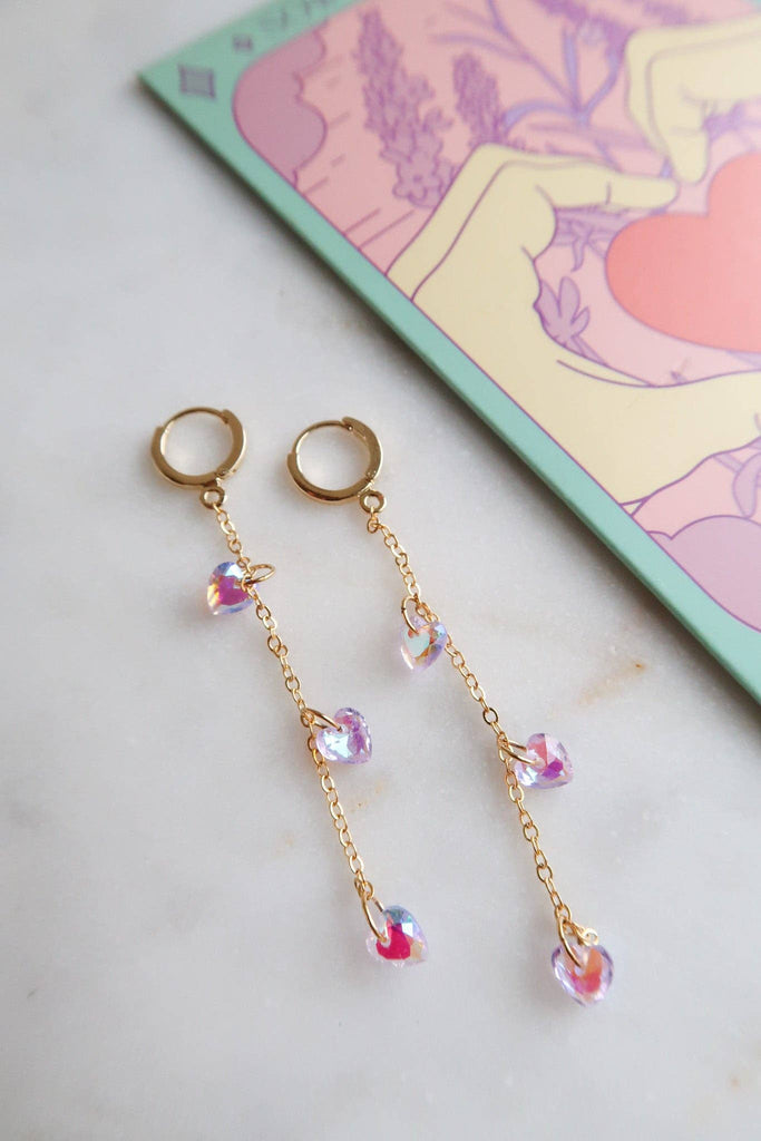 Chain of Hearts Earrings