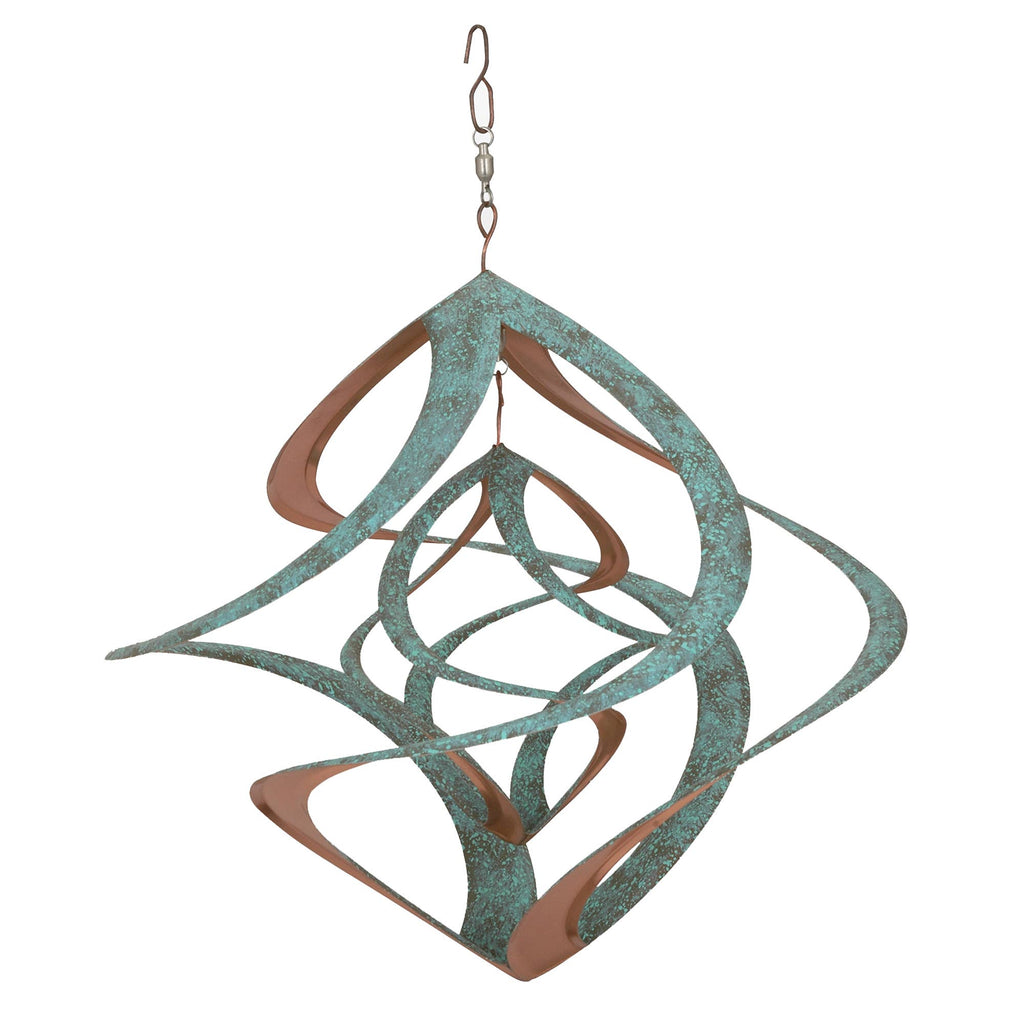 Copper & Patina Cosmix Garden Spinner - 14