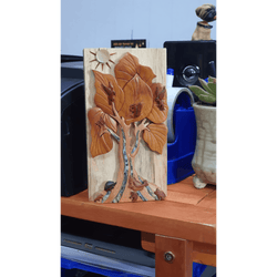 Mother of Pearl Tree of Life - Hand Carved Gift Box