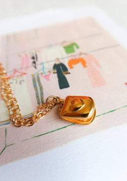 Call Me Maybe Flip Phone Necklace