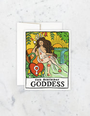 Birthday Goddess Card