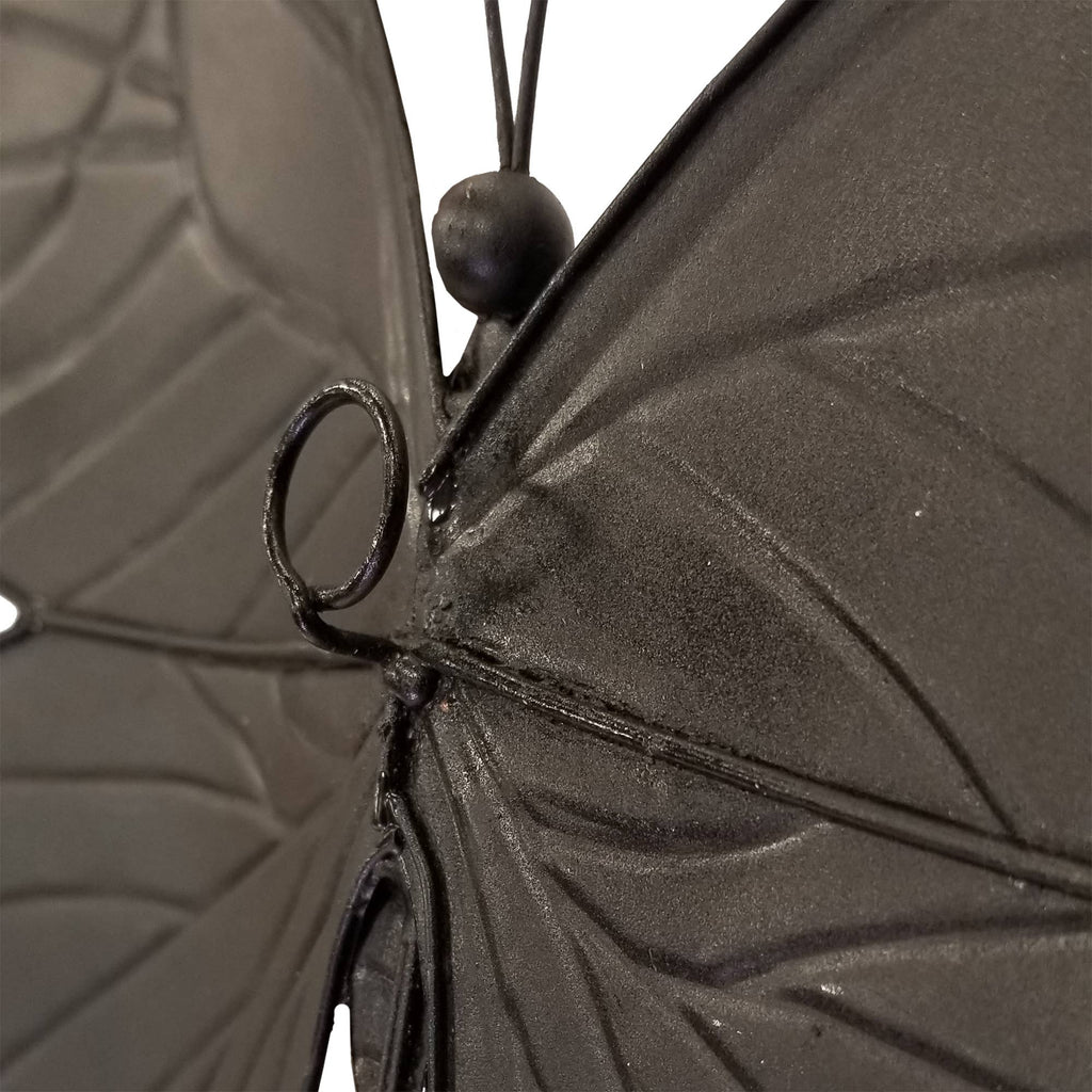 Butterfly Wall Decor Monarch, Capiz & Metal, Outdoor Safe