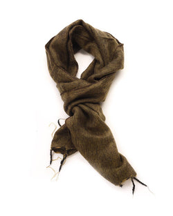 Brushed Woven Scarf, Cedar