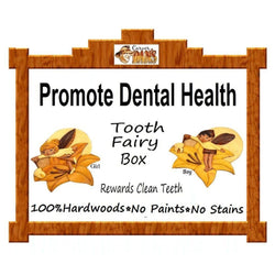 Tooth Fairy, Blond Girl-Carver Dan's, Hand-crafted Gift Box