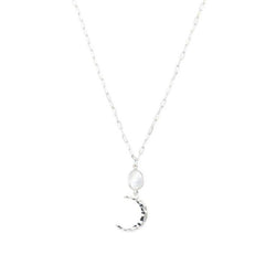 NK Silver Hammered/Mother of Pearl Moon 30