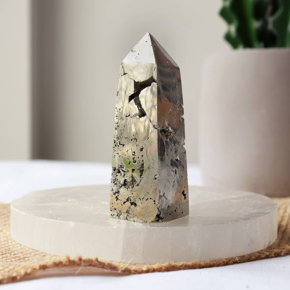Pyrite Tower Mini | Pyrite from Peru