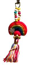 Key chains, rainbow
