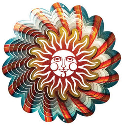 Blue Sun - Large Wind Spinner