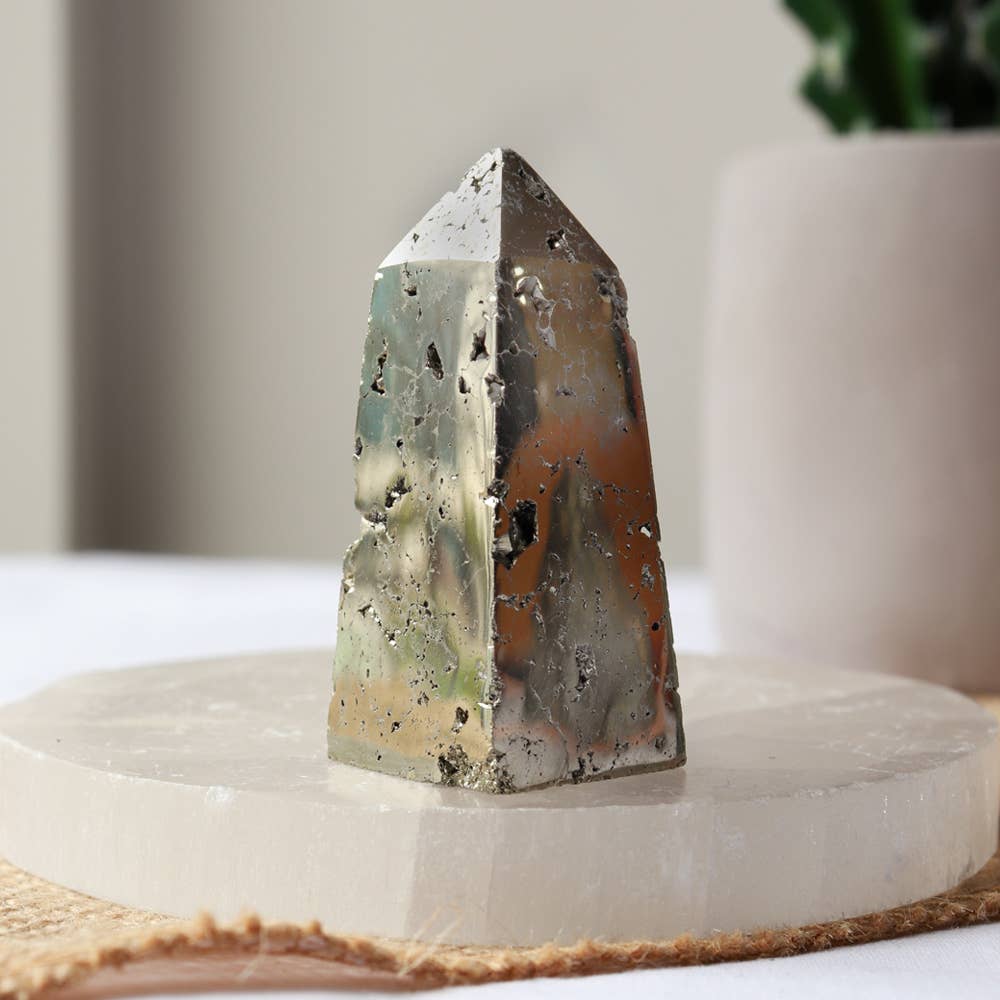 Pyrite Tower Mini | Pyrite from Peru