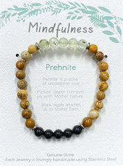 Stone Bracelet - Prehnite